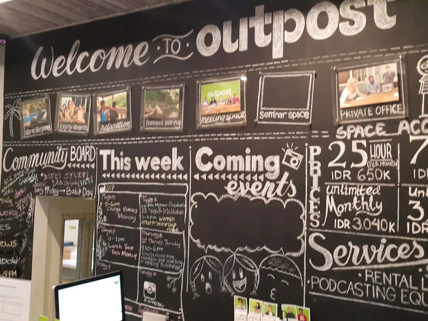 Outpost Ubud Coworking photo