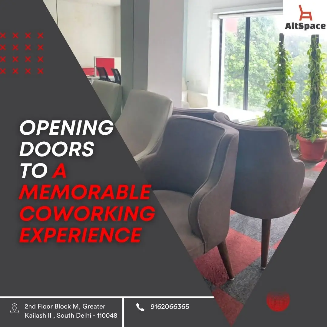 We have the workspace you need!

-High-Speed Wifi 
-Air Conditioning 
-Lounge 
-24Hr Power Backup 
-Free Parking
-Metro 