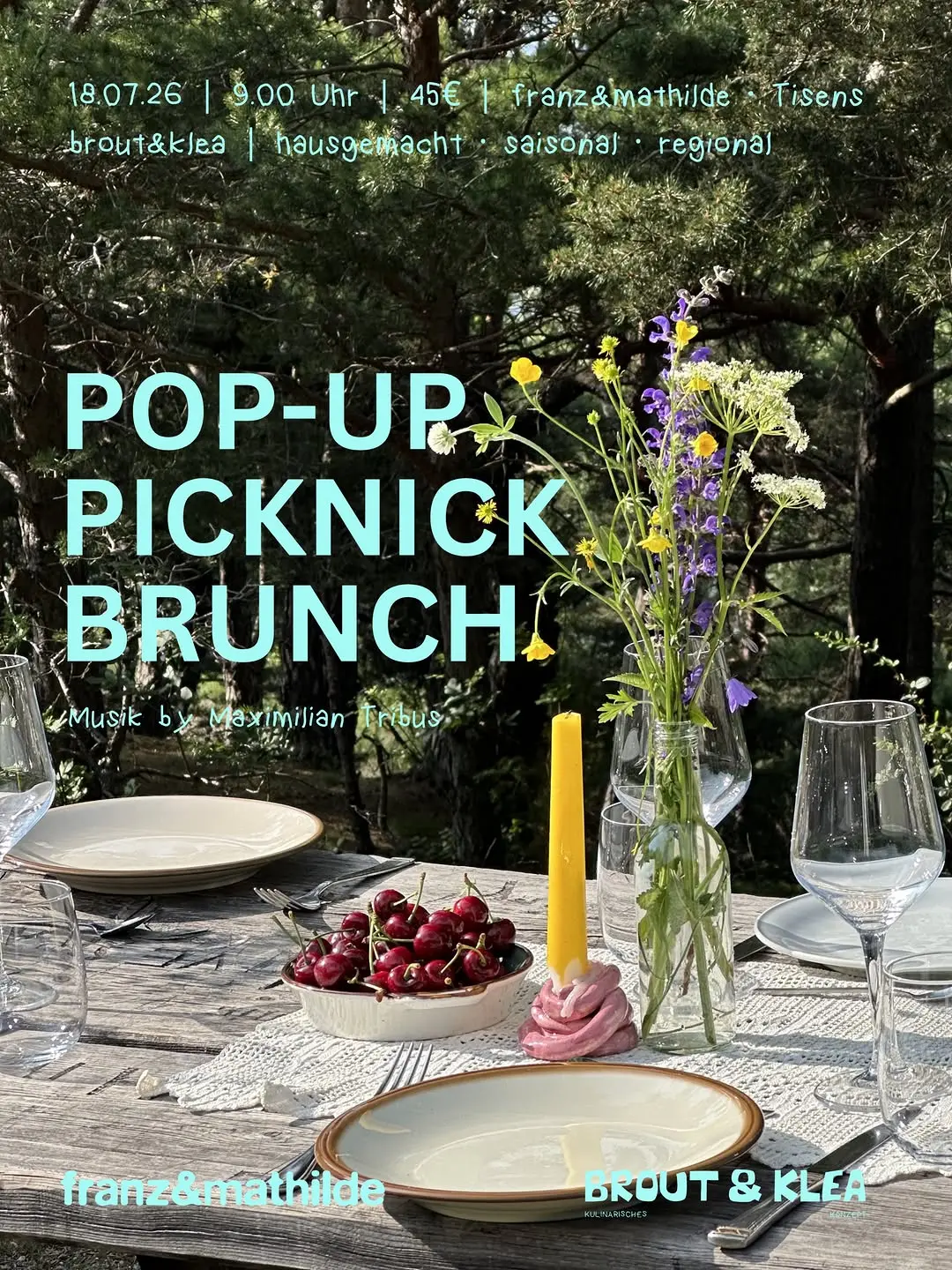 GARTEN PICKNICK BRUNCH 🫐🍓🥞🦋🐝 

Our very first Garden Picnic Brunch is happening and we would love to have you join us.


