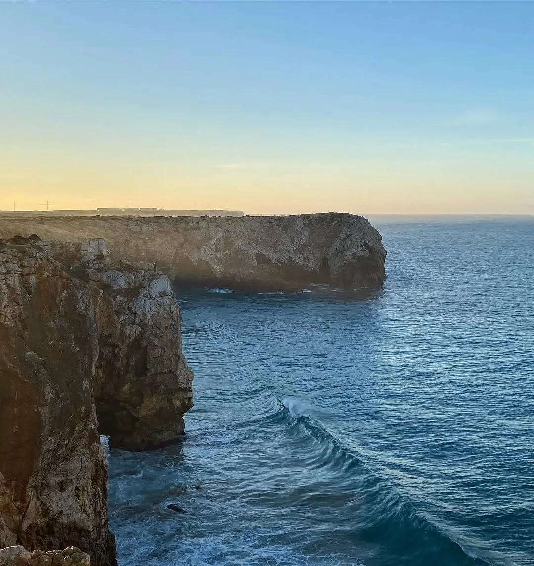 Cliff fishing at Sunrise

This tradition has been around for generations in Portugal, despite the clear danger of this a