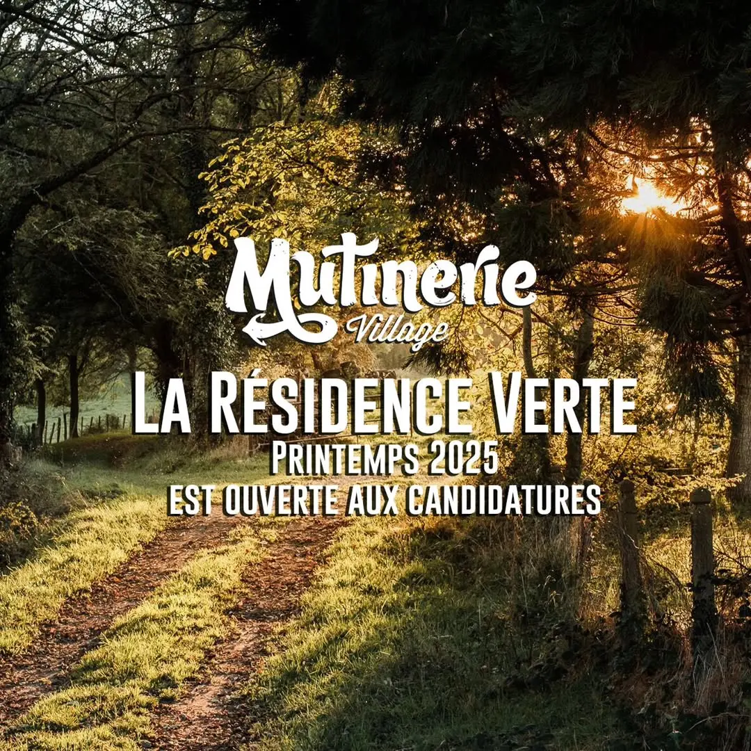 L'appel à candidature pour laRésidence Verte printemps / été  est ouverte ! 

Tu es freelance et tu veux te mettre au ve