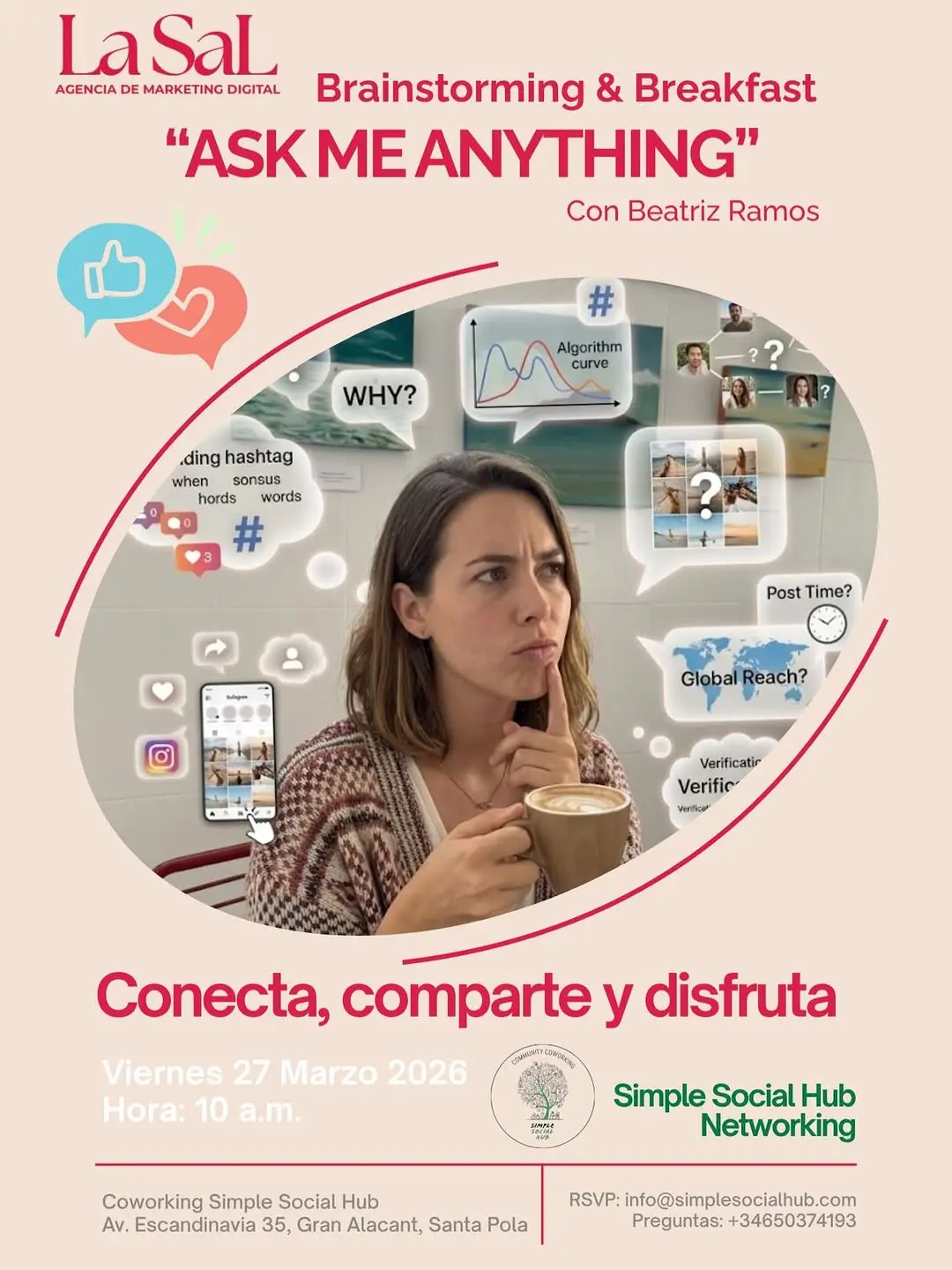 Brainstorming & Breakfast: “ASK ME ANYTHING” con Beatriz Ramos

¿Alguna vez te has preguntado cómo funciona realmente el