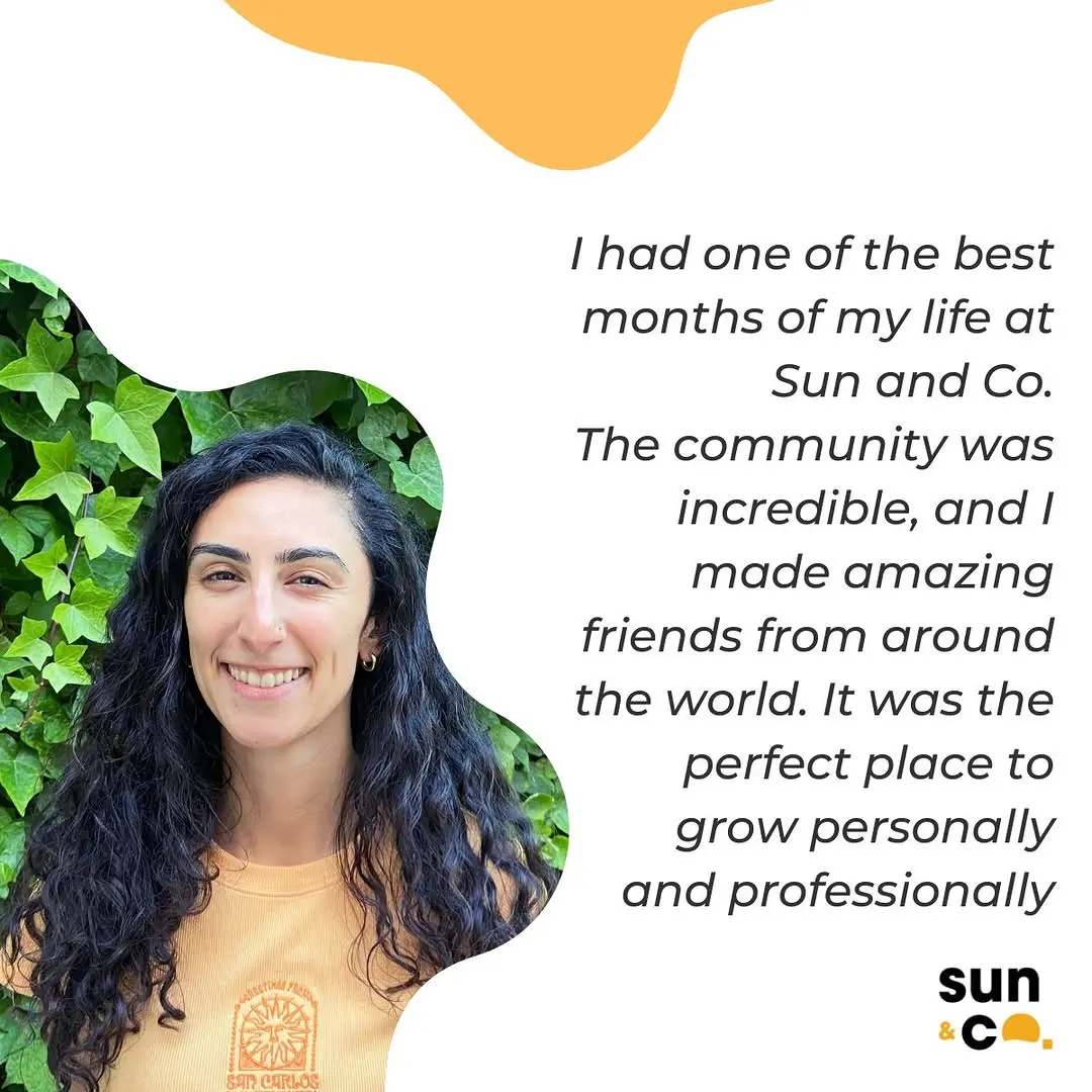 ✨ One of the best months ever…

Mariah from sunny California started her #coliving journey with us. Celebrating local tr