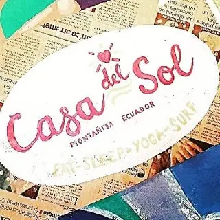 Casa del Sol - Yoga, Surf and Coworking Hotel logo